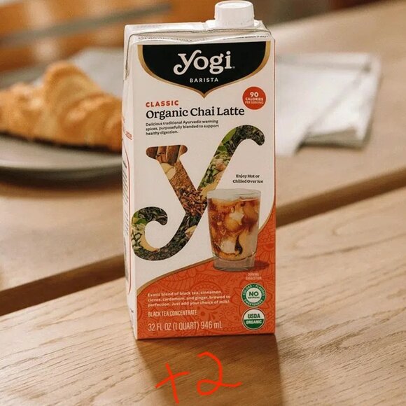 Yogi Barista Tea Classic Organic Chai Latte Concentrate - 32 Fluid Oz (2 Pack) - Picture 1 of 1